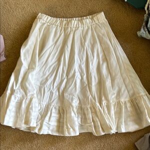 Ruffled Cream Skirt - & Other Stories